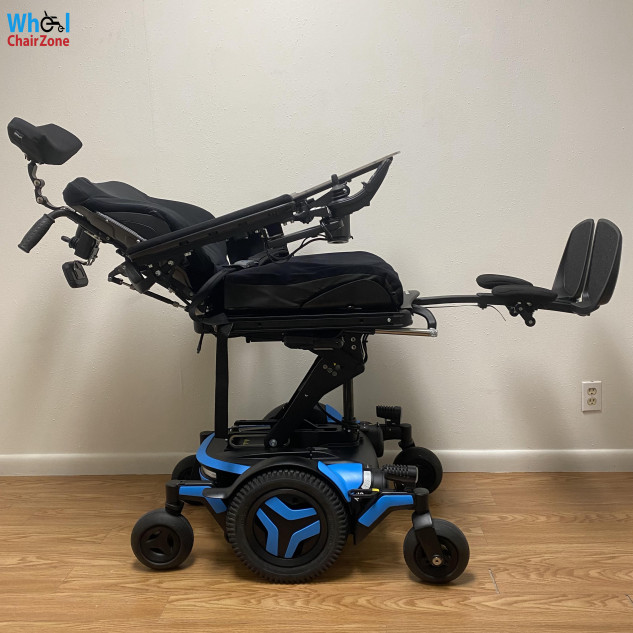 Permobil M3 Power Wheelchair - Certified Pre-Owned | WheelchairZone Permobil M3 Power Wheelchair Seat Elevation